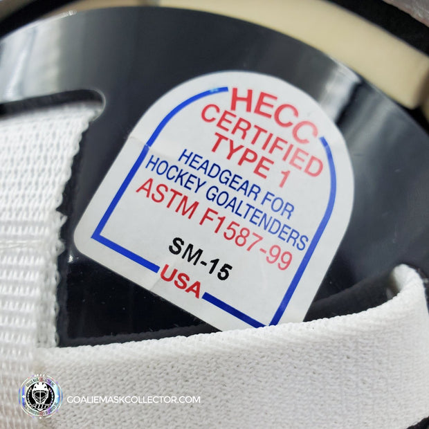 Martin Brodeur Signed Goalie Mask Classic New Jersey On 2003 Original CCM Heaton Shell Sport Maska Inc GF6 Pro JSA Autographed AS-02906