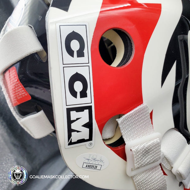 Martin Brodeur Signed Goalie Mask Classic New Jersey On 2003 Original CCM Heaton Shell Sport Maska Inc GF6 Pro JSA Autographed AS-02906