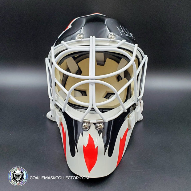 Martin Brodeur Signed Goalie Mask Classic New Jersey On 2003 Original CCM Heaton Shell Sport Maska Inc GF6 Pro JSA Autographed AS-02906