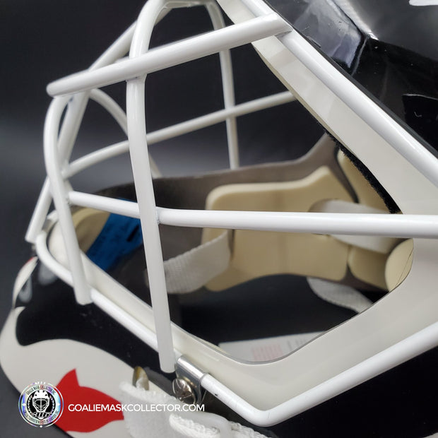 Martin Brodeur Signed Goalie Mask Classic New Jersey On 2003 Original CCM Heaton Shell Sport Maska Inc GF6 Pro JSA Autographed AS-02906