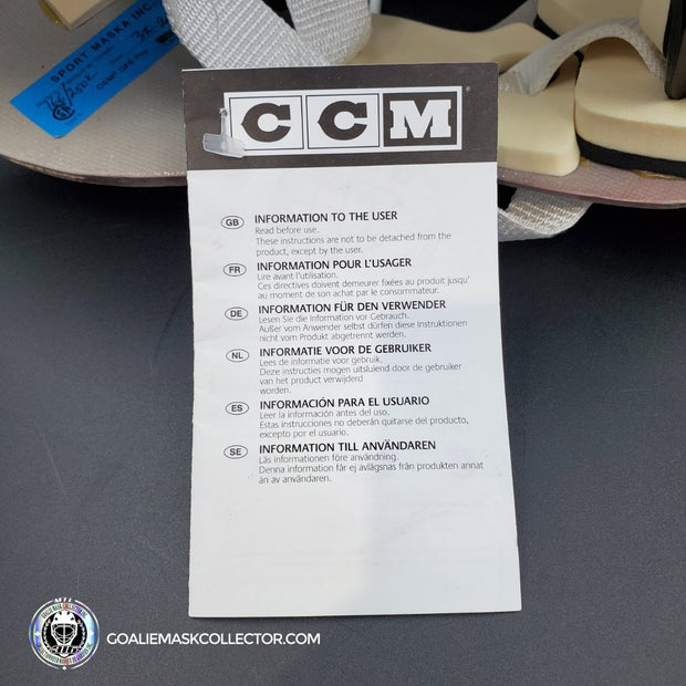 Martin Brodeur Signed Goalie Mask Classic New Jersey On 2003 Original CCM Heaton Shell Sport Maska Inc GF6 Pro JSA Autographed AS-02906