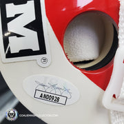Martin Brodeur Signed Goalie Mask Classic New Jersey On 2003 Original CCM Heaton Shell Sport Maska Inc GF6 Pro JSA Autographed AS-02906 -SOLD