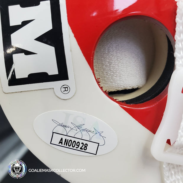 Martin Brodeur Signed Goalie Mask Classic New Jersey On 2003 Original CCM Heaton Shell Sport Maska Inc GF6 Pro JSA Autographed AS-02906