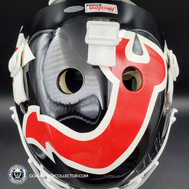 Martin Brodeur Signed Goalie Mask Classic New Jersey On 2003 Original CCM Heaton Shell Sport Maska Inc GF6 Pro JSA Autographed AS-02906