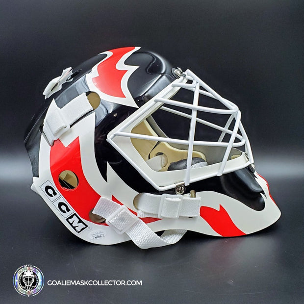 Martin Brodeur Signed Goalie Mask Classic New Jersey On 2003 Original CCM Heaton Shell Sport Maska Inc GF6 Pro JSA Autographed AS-02906