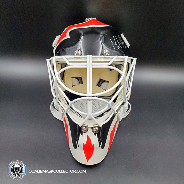 Martin Brodeur Signed Goalie Mask Classic New Jersey On 2003 Original CCM Heaton Shell Sport Maska Inc GF6 Pro JSA Autographed AS-02906