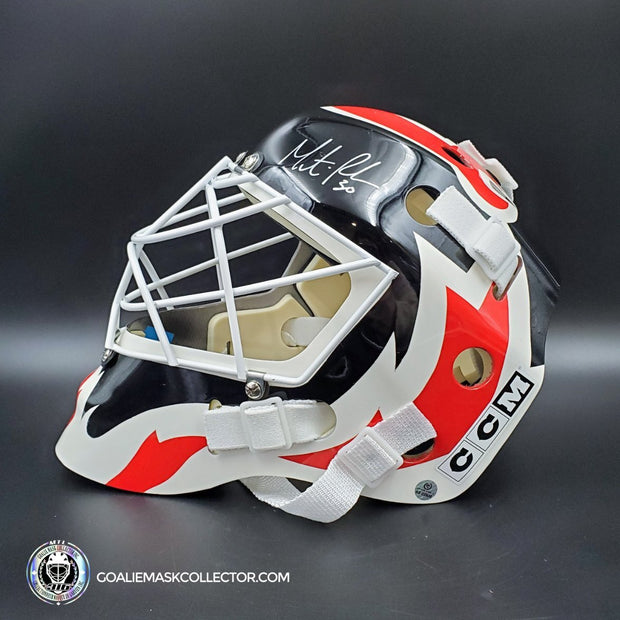 Martin Brodeur Signed Goalie Mask Classic New Jersey On 2003 Original CCM Heaton Shell Sport Maska Inc GF6 Pro JSA Autographed AS-02906