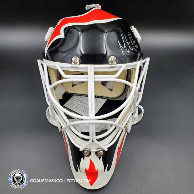 Martin Brodeur Signed Goalie Mask Classic New Jersey On 2003 Original CCM Heaton Shell Sport Maska Inc GF6 Pro JSA Autographed AS-02906