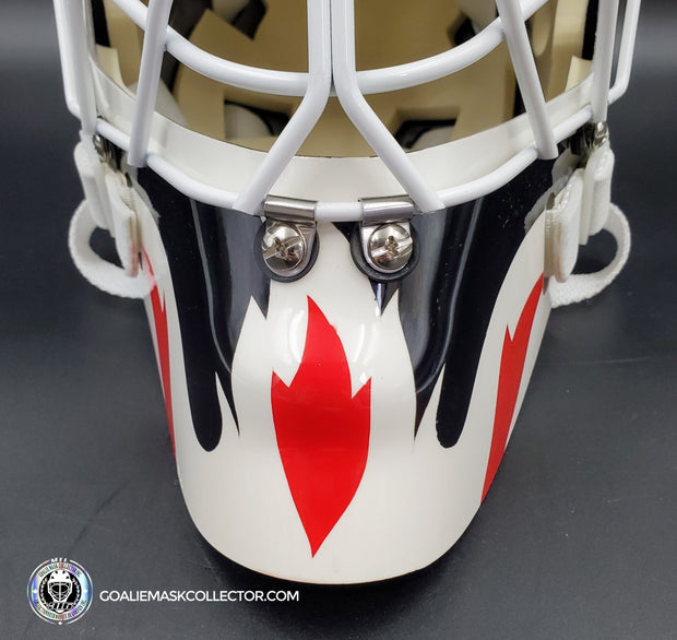 Martin Brodeur Signed Goalie Mask Classic New Jersey On 2003 Original CCM Heaton Shell Sport Maska Inc GF6 Pro JSA Autographed AS-02906