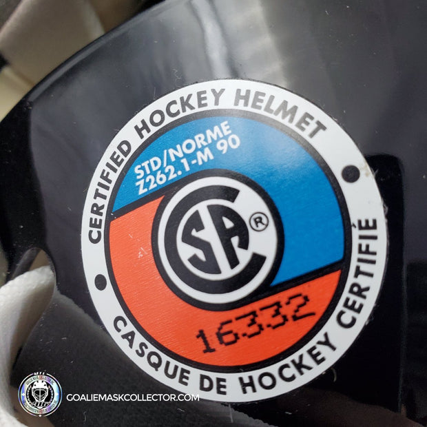 Martin Brodeur Signed Goalie Mask Classic New Jersey On 2003 Original CCM Heaton Shell Sport Maska Inc GF6 Pro JSA Autographed AS-02906