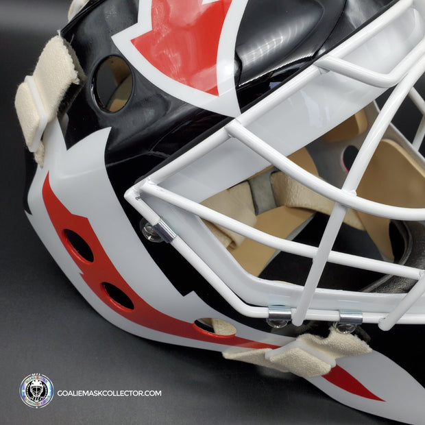 Brent Johnson Practice / Game Worn Goalie Mask 2008-09 Washington Capi – Goalie  Mask Collector