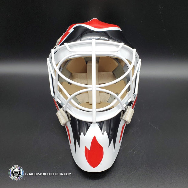 Sold at Auction: Unusual style goalie mask with direct player