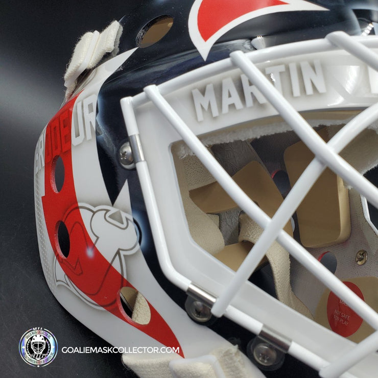Martin Brodeur Signed Goalie Mask New Jersey Legacy Signature Edition Autographed
