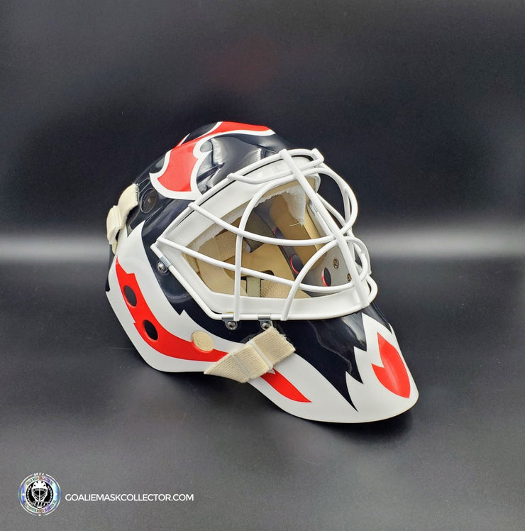 Martin Brodeur Signed Goalie Mask "Special Edition Red Autograph" Classic New Jersey Signature Edition Autographed