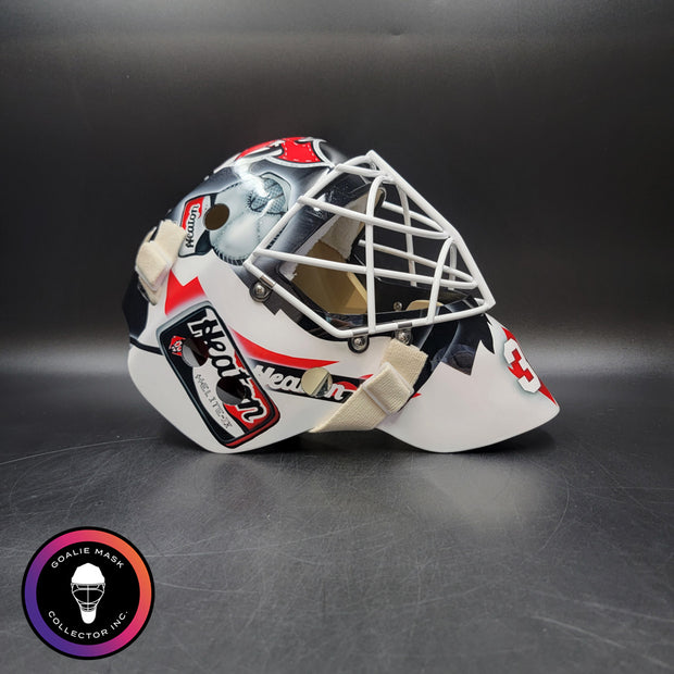 Martin Brodeur Signed Goalie Mask "THE GEAR COLLECTION" Heaton Helite IV Pad Set New Jersey Signature Edition Autographed