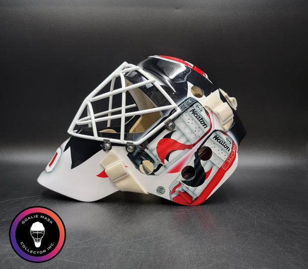 Martin Brodeur Signed Goalie Mask "THE GEAR COLLECTION" Heaton Helite IV Pad Set New Jersey Signature Edition Autographed