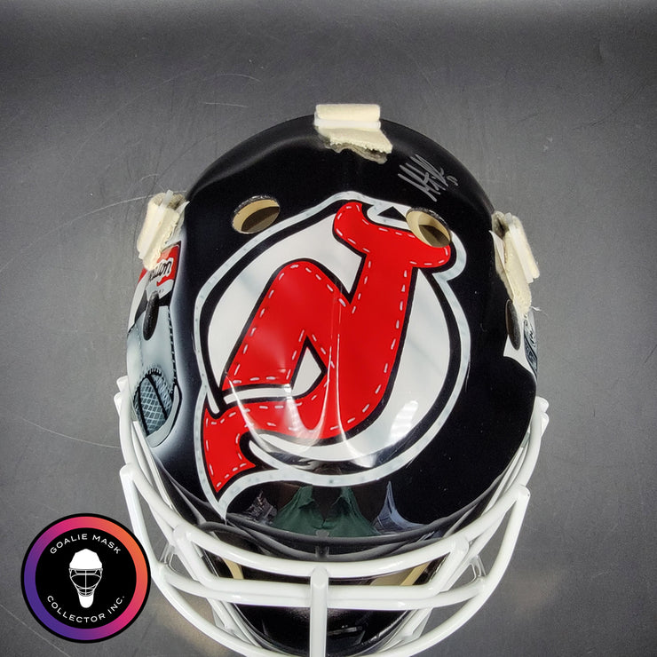 Martin Brodeur Signed Goalie Mask "THE GEAR COLLECTION" Heaton Helite IV Pad Set New Jersey Signature Edition Autographed
