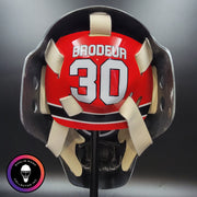 Martin Brodeur Signed Goalie Mask "THE GEAR COLLECTION" Heaton Helite IV Pad Set New Jersey Signature Edition Autographed