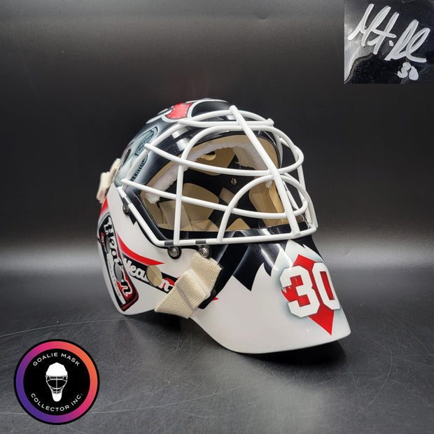 Martin Brodeur Signed Goalie Mask "THE GEAR COLLECTION" Heaton Helite IV Pad Set New Jersey Signature Edition Autographed