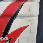 Martin Brodeur Style Goalie Pads 2010 Team Canada Olympics & 2009-10 New Jersey Devils Tribute Sherwood Model AS-03151