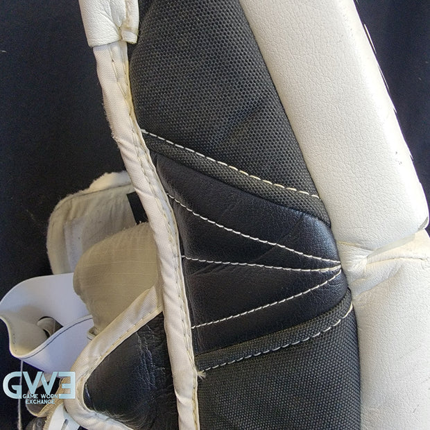 Martin Brodeur Style Goalie Pads 2010 Team Canada Olympics & 2009-10 New Jersey Devils Tribute Sherwood Model AS-03151