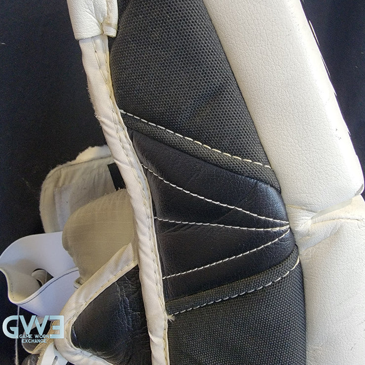 Martin Brodeur Style Goalie Pads 2010 Team Canada Olympics & 2009-10 New Jersey Devils Tribute Sherwood Model AS-03151