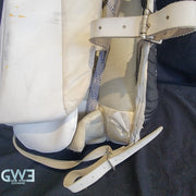 Martin Brodeur Style Goalie Pads 2010 Team Canada Olympics & 2009-10 New Jersey Devils Tribute Sherwood Model AS-03151