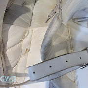 Martin Brodeur Style Goalie Pads 2010 Team Canada Olympics & 2009-10 New Jersey Devils Tribute Sherwood Model AS-03151