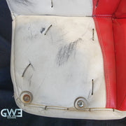 Martin Brodeur Style Goalie Pads 2010 Team Canada Olympics & 2009-10 New Jersey Devils Tribute Sherwood Model AS-03151