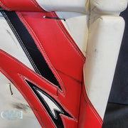 Martin Brodeur Style Goalie Pads 2010 Team Canada Olympics & 2009-10 New Jersey Devils Tribute Sherwood Model AS-03151