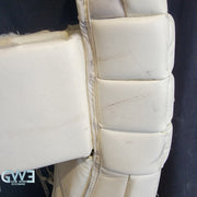 Martin Brodeur Style Goalie Pads 2010 Team Canada Olympics & 2009-10 New Jersey Devils Tribute Sherwood Model AS-03151
