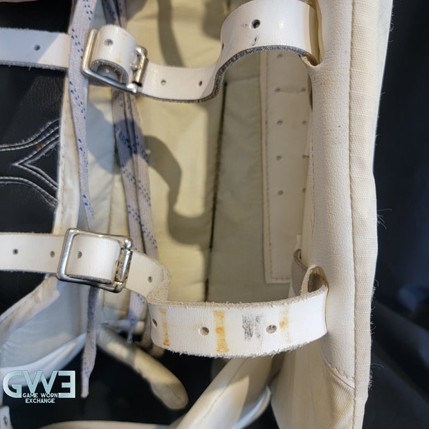 Martin Brodeur Style Goalie Pads 2010 Team Canada Olympics & 2009-10 New Jersey Devils Tribute Sherwood Model AS-03151