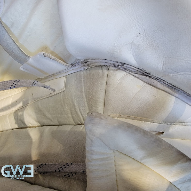 Martin Brodeur Style Goalie Pads 2010 Team Canada Olympics & 2009-10 New Jersey Devils Tribute Sherwood Model AS-03151