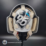 Martin Jones Goalie Mask Unsigned 2016 San Jose Tribute