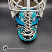 Martin Jones Goalie Mask Unsigned 2016 San Jose Tribute