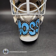 Matt Villalta Goalie Mask Unsigned 2024 Utah Hockey Club Tribute