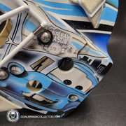 Matt Villalta Goalie Mask Unsigned 2024 Utah Hockey Club Tribute