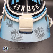 Matt Villalta Goalie Mask Unsigned 2024 Utah Hockey Club Tribute