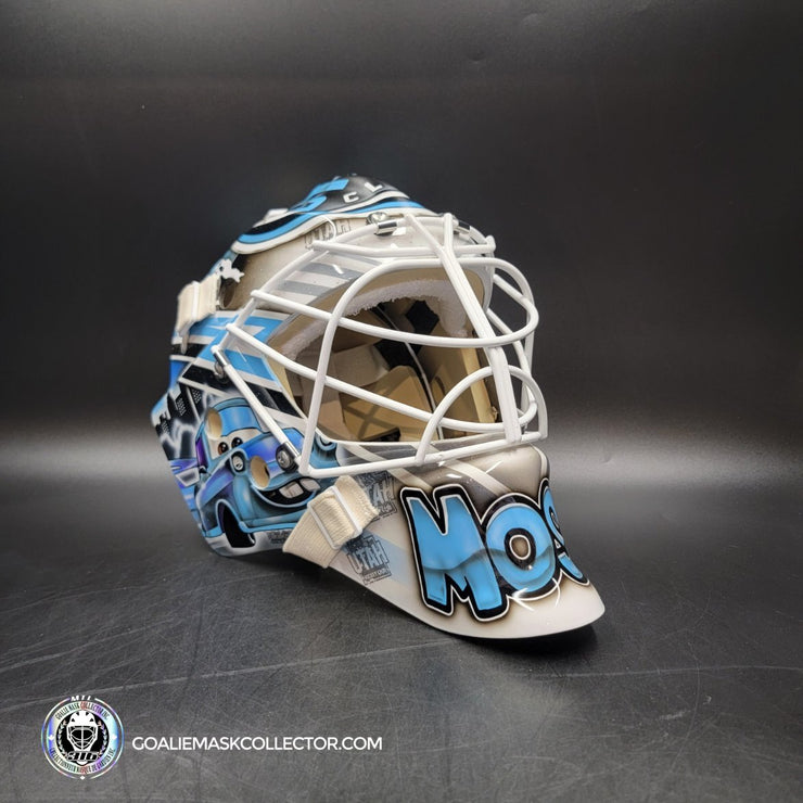 Matt Villalta Goalie Mask Unsigned 2024 Utah Hockey Club Tribute