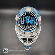 Matt Villalta Goalie Mask Unsigned 2024 Utah Hockey Club Tribute