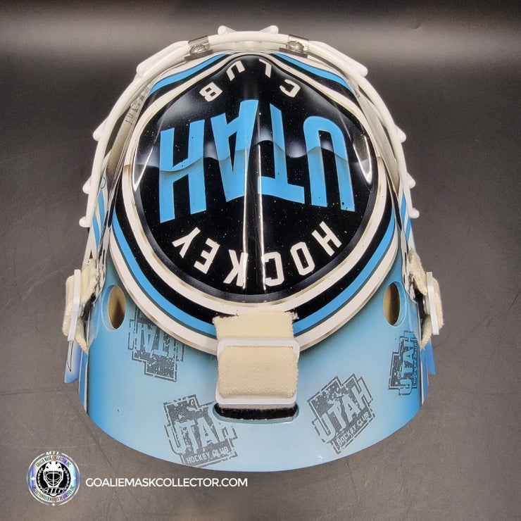 Matt Villalta Goalie Mask Unsigned 2024 Utah Hockey Club Tribute