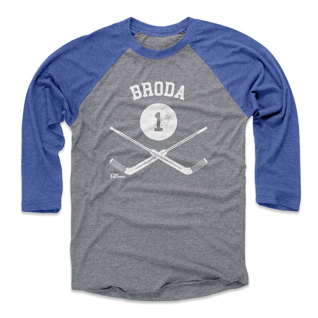 Turk Broda Toronto 1 Goalie Sticks WHT
