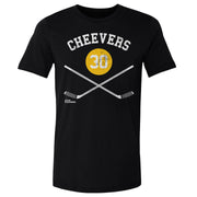 Gerry Cheevers Boston 30 Sticks WHT