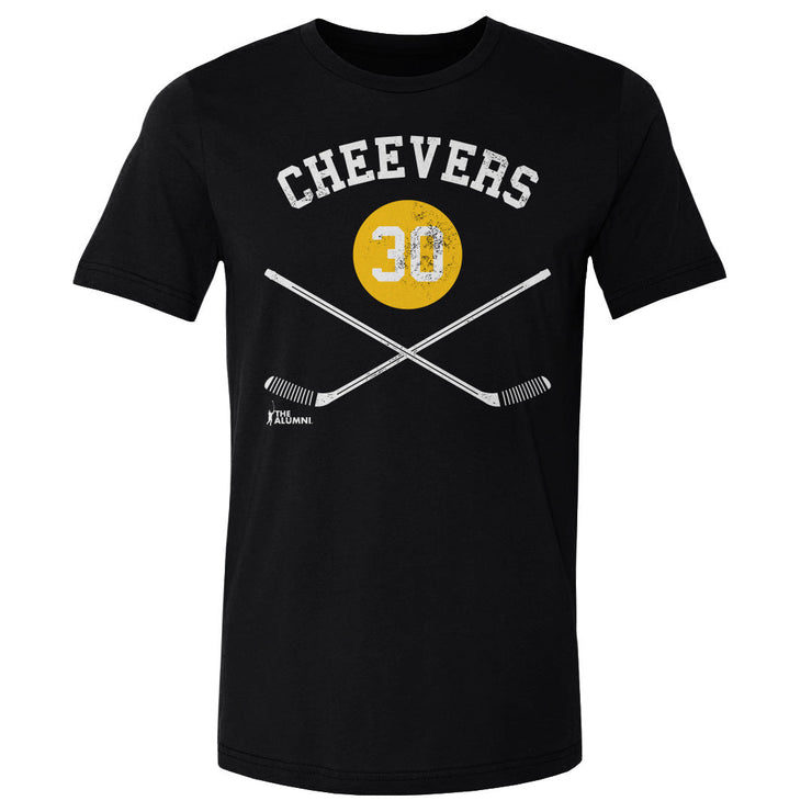 Gerry Cheevers Boston 30 Sticks WHT