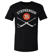 Wayne Stephenson Philadelphia 35 Goalie Sticks WHT
