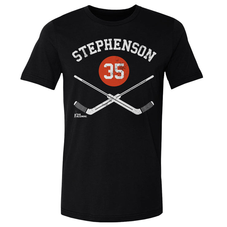 Wayne Stephenson Philadelphia 35 Goalie Sticks WHT