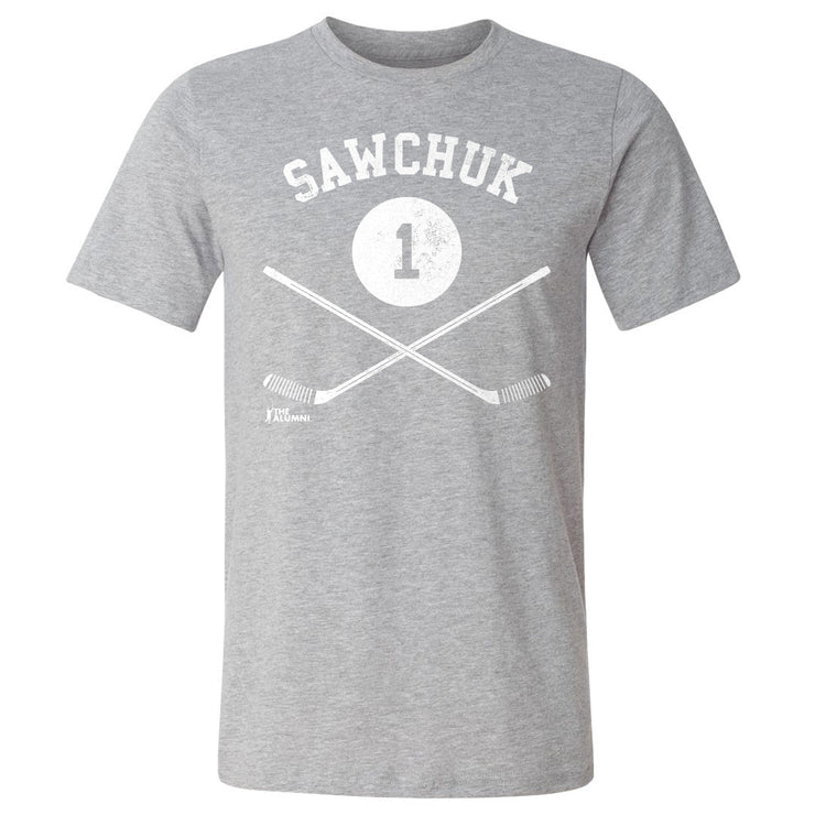 Terry Sawchuk Detroit 1 Sticks WHT