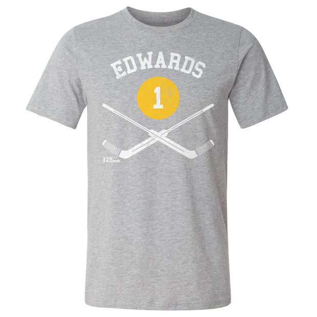 Don Edwards Buffalo 1 Goalie Sticks WHT