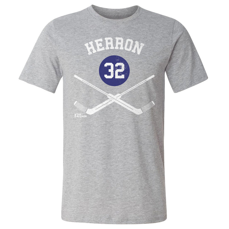 Denis Herron Montreal 32 Goalie Sticks WHT