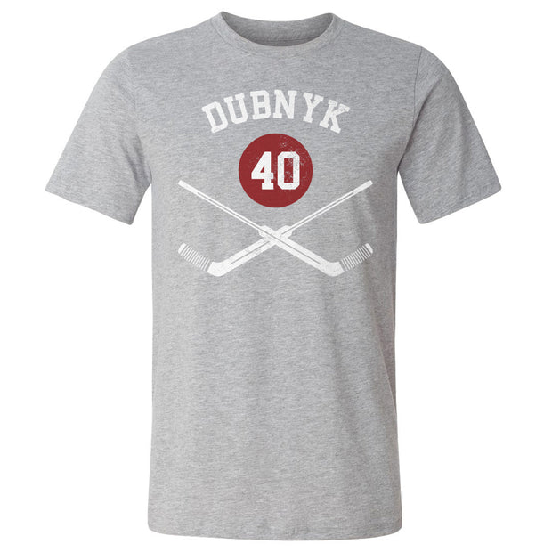 Devan Dubnyk Minnesota Goalie Sticks WHT